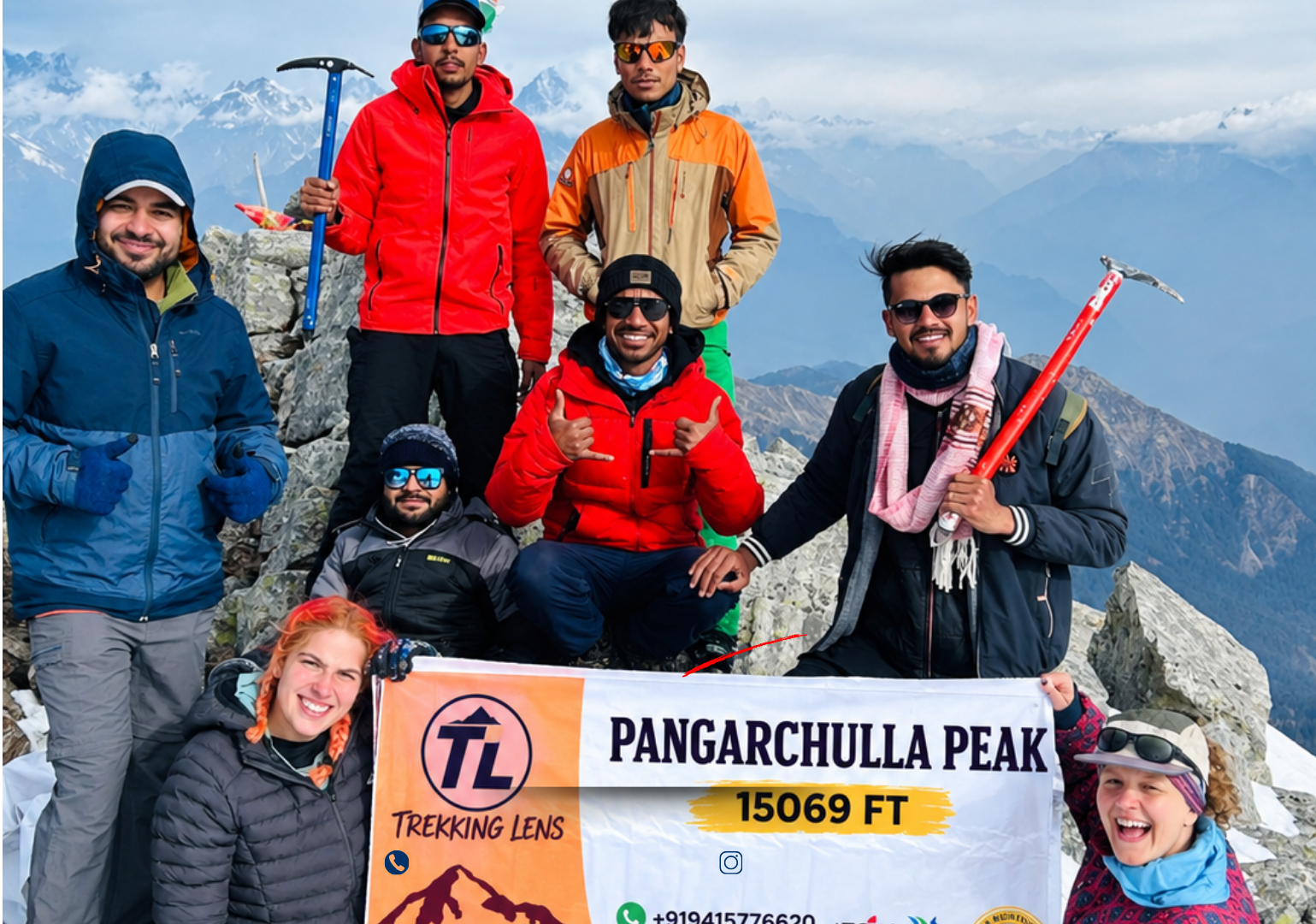 Pangarchulla With Kuari Pass